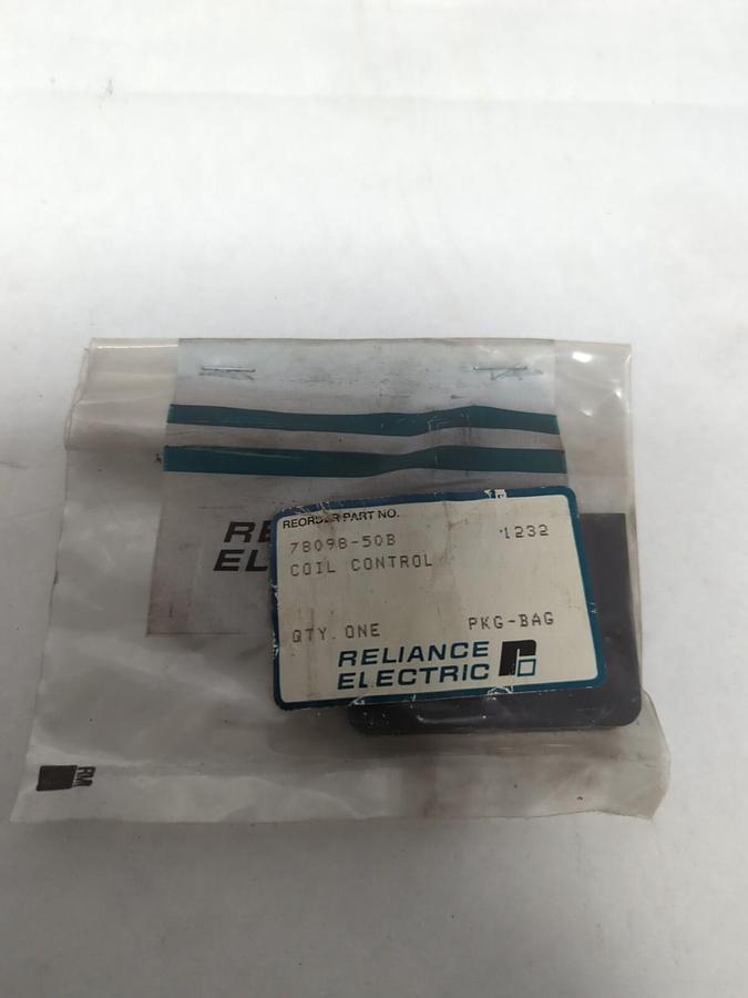 RELIANCE ELECTRIC,78098-50B,COIL CONTROL CONTACT 600V NOS