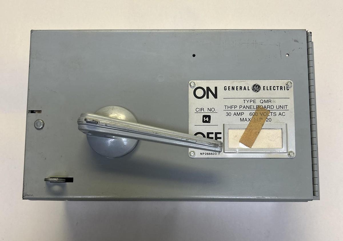Used GENERAL ELECTRIC,THFP361,PANEL BOARD SWITCH 30A 600V 3P