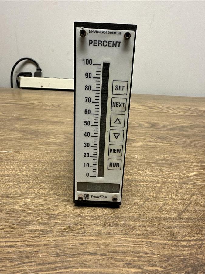 Used Weschler/Nes Instruments,TPM5114,Vertical Process Meter