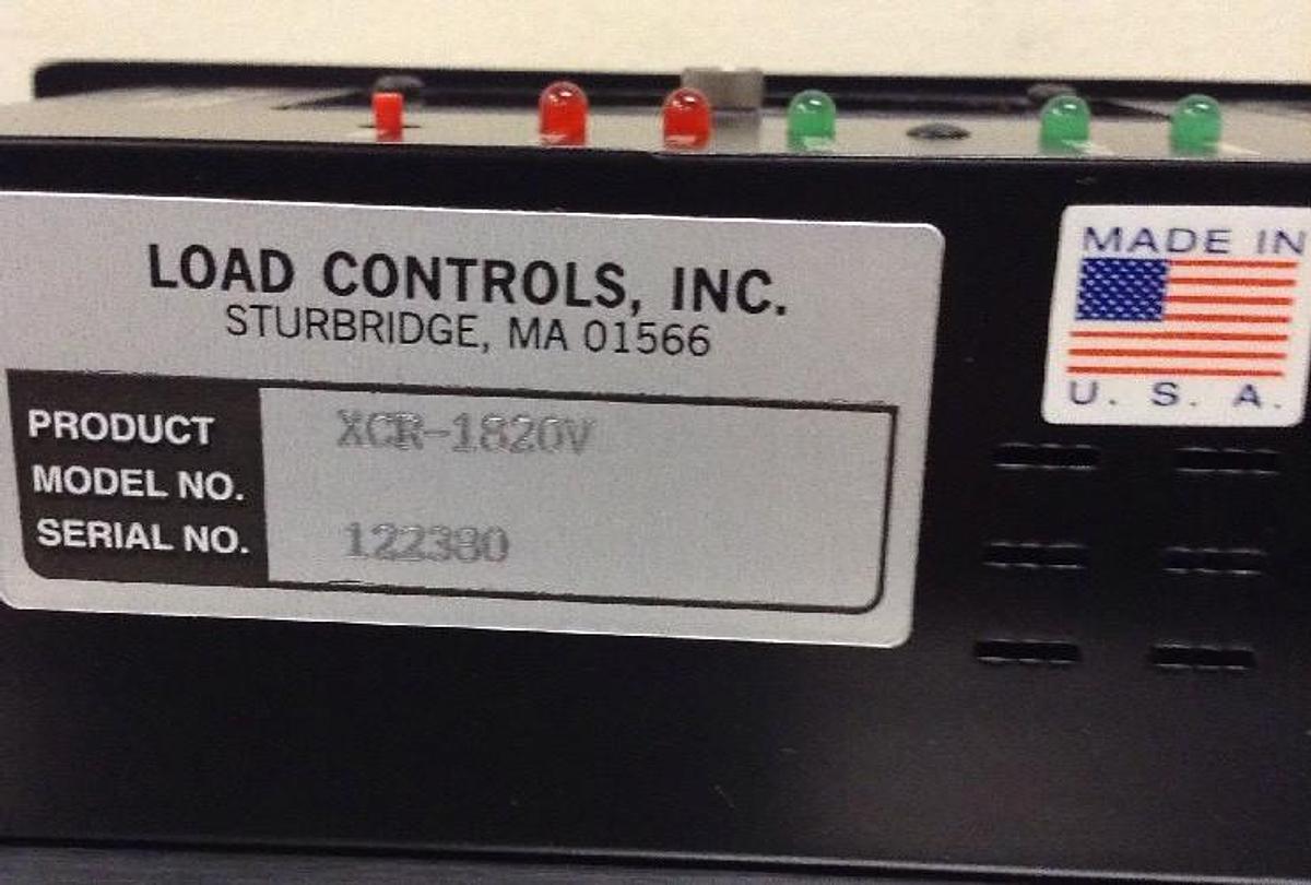 Load Controls,XCR-1820V,V Series Load Controller