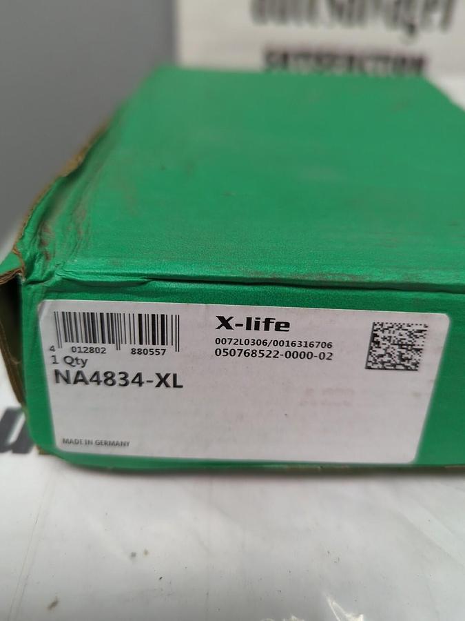 INA,NA4834-XL,EXTENDED LIFE ROLLER BEARING SEALED BOX