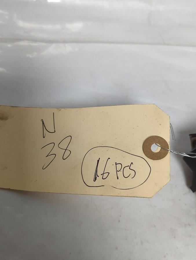 Used ALLEN BRADLEY,N38,THERMAL OVERLOAD HEATER ELEMENT LOT OF 16 PRE-OWNED