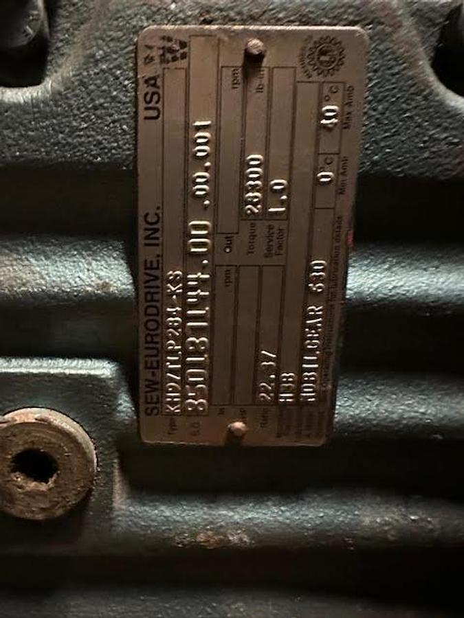 Used SEW-Eurodrive KH97TLP284-KS Gearbox