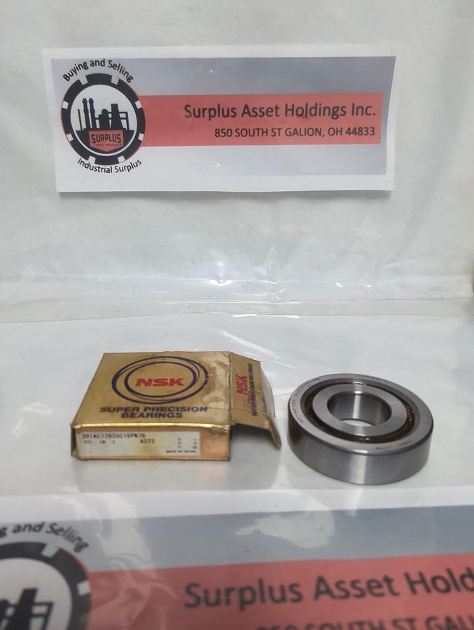 Used NSK,30TAC72BSUG10PN7B,PRECISION BEARINGS PRE-OWNED