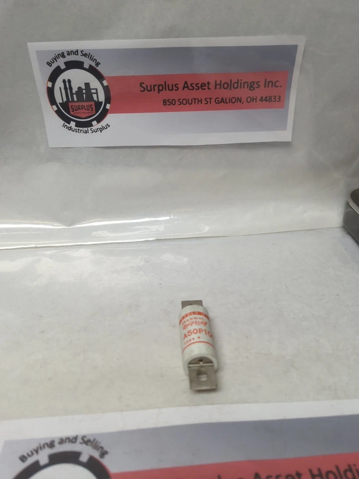 Used GOULD SHAWMUT,A50P100,AMP-TRAP 100 AMP FUSE NOS