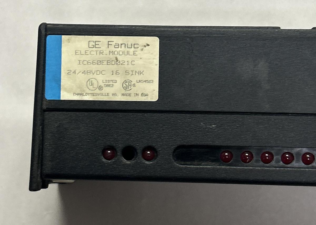 Used GE FANUC,IC660EBD021C,ELECTRONIC MODULE