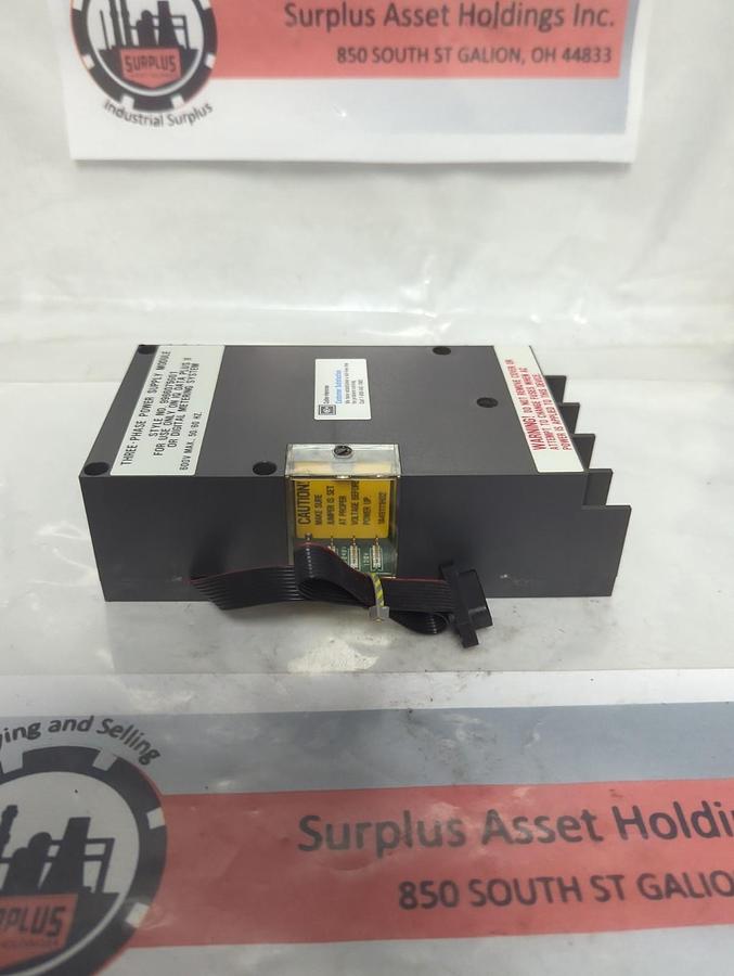 Used CUTLER HAMMER,9966D75G01,THREE PHASE POWER SUPPLY MODULE PRE-OWNED