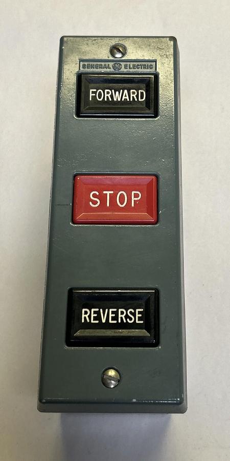 GENERAL ELECTRIC,CR101BE1B,CONTROL STATION FORWARD / STOP / REVERSE NOS
