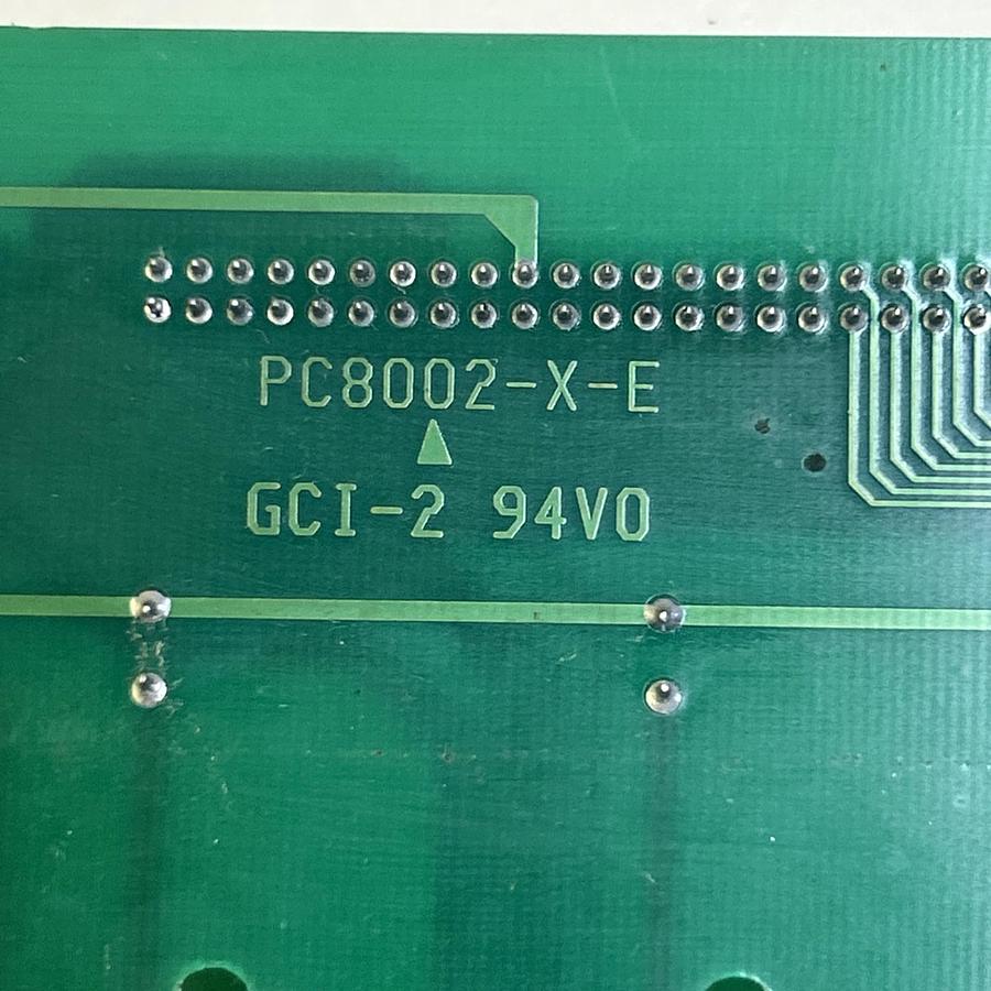 Used UNBRANDED,PC8002-X-E,CIRCUIT BOARD
