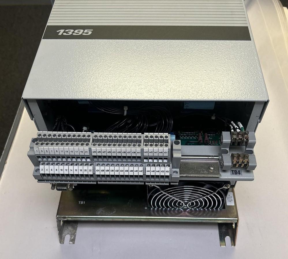 Used ALLEN BRADLEY,1395-B71-C1-P10-P51,DC DRIVE CONTROLLER