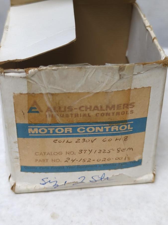 ALLIS CHALMERS,3TY1 225-8CM,COIL 230V 60HZ NOS