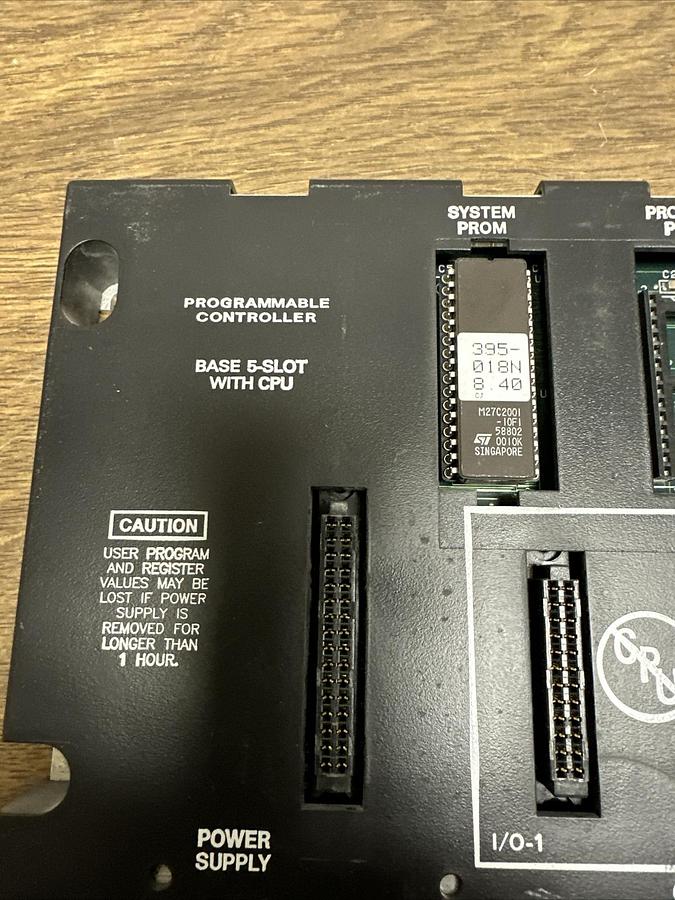 Used GE Fanuc,IC693CPU313U,Base 5 Slot With CPU