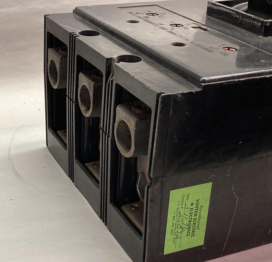 Used Westinghouse,NB31200F,3-Pole Molded Case Switch Style 4997D20G02 1200A 600Vac