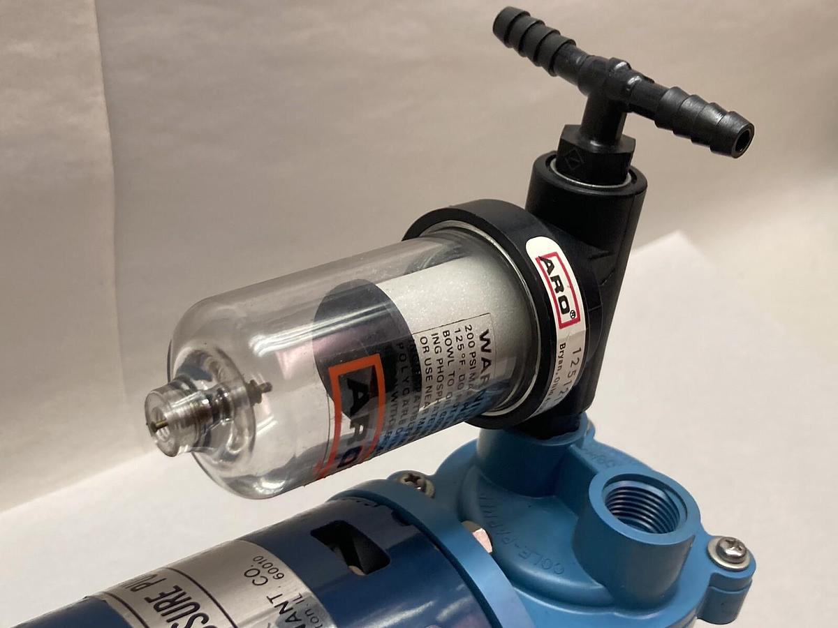 Used Barnant,12-86 OK86,Vacuum-Pressure Pump 115Vac 60Hz 1.1A