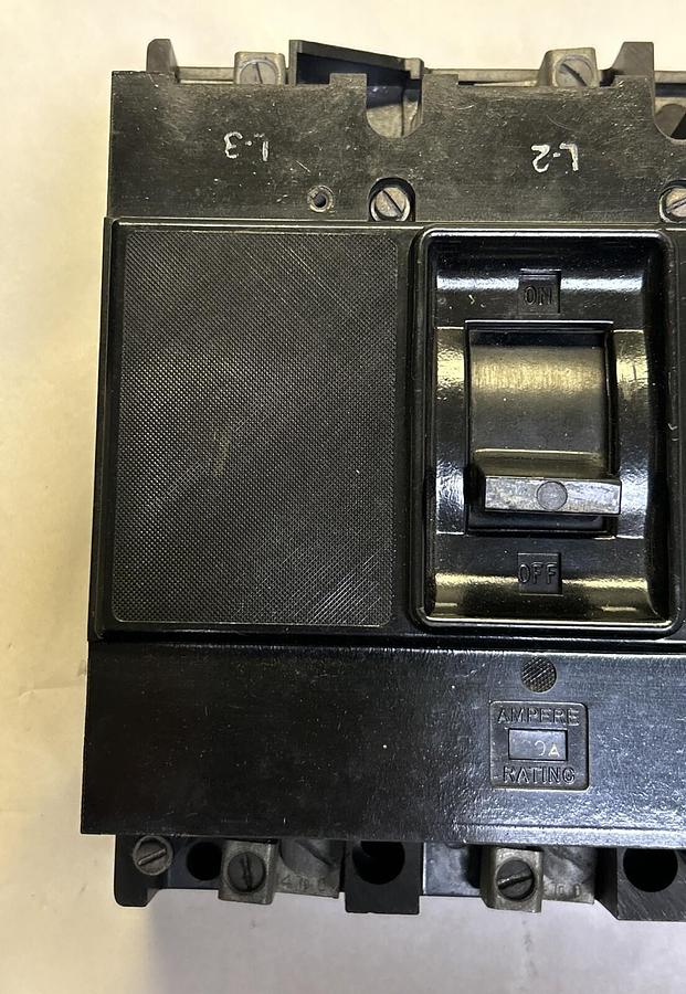 Used WESTINGHOUSE,1072019,CIRCUIT BREAKER 100A 600V 3P