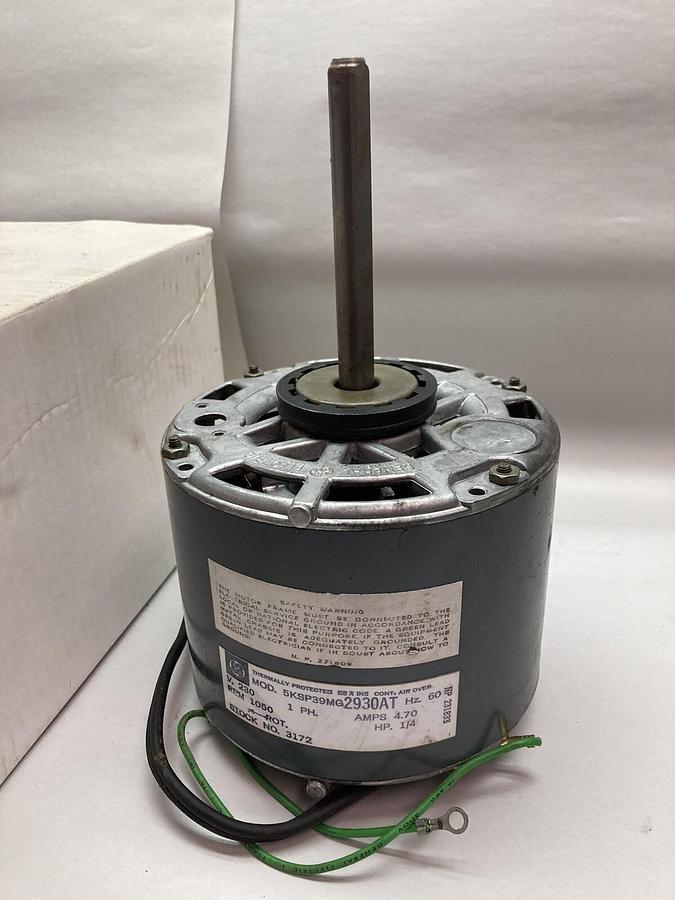 Used General Electric,5KSP39MG 2930AT,Single Phase Blower Motor