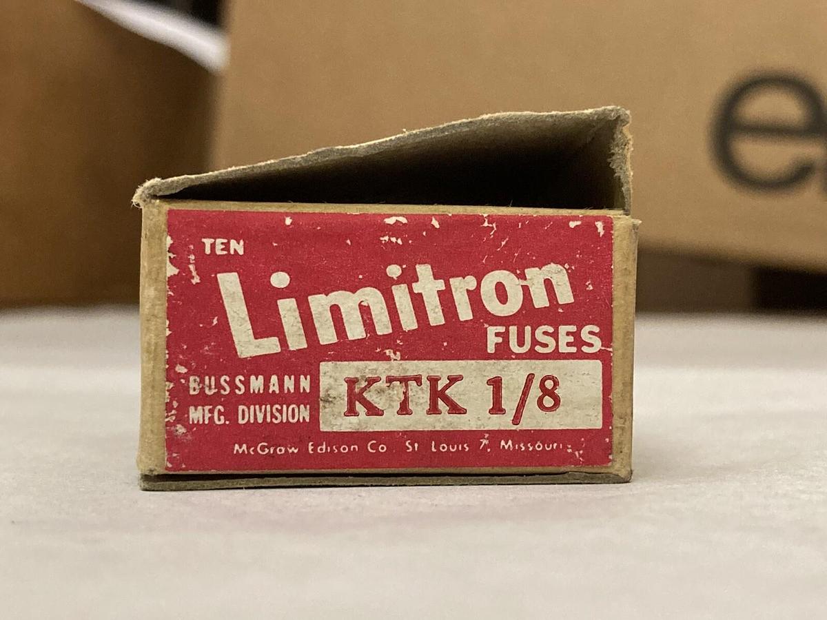 Limitron,KTK 1/8,Amp Fuses  Lot of 10