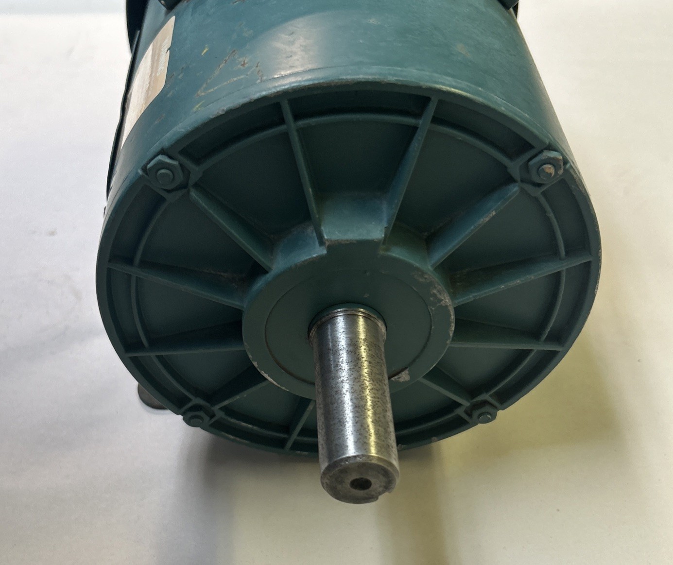 Used RELIANCE,P14H1402M,AC MOTOR 1.5HP 230/460V 1730RPM 3PH FC145T FRAME
