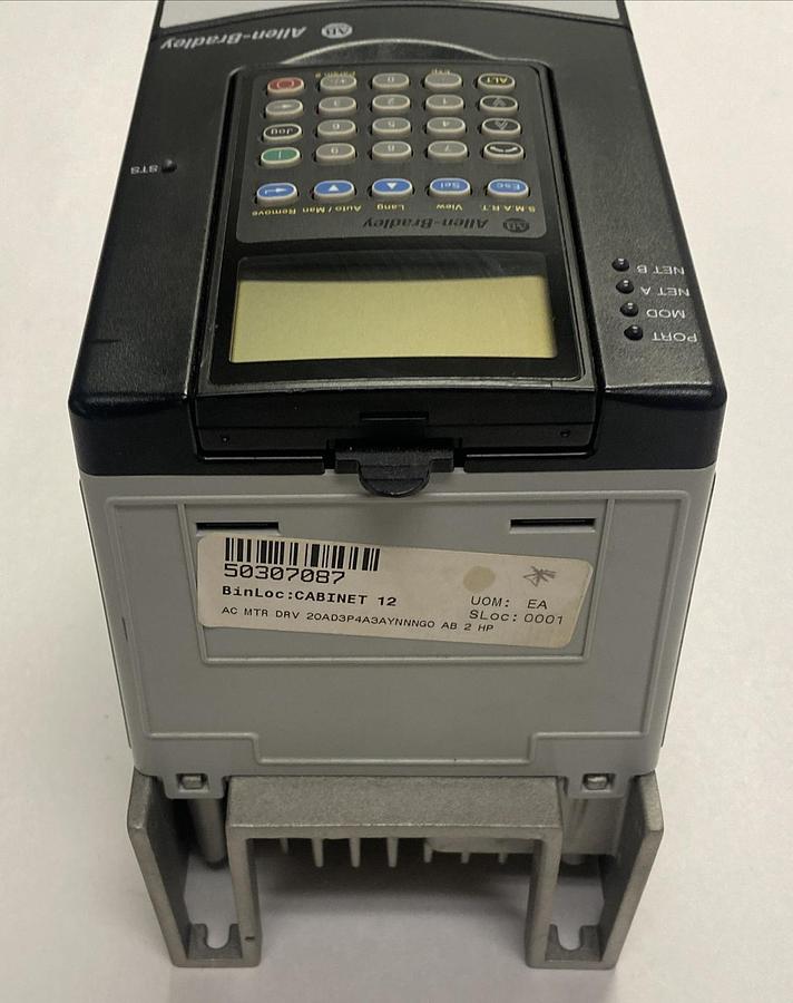 ALLEN BRADLEY,20AD3P4A3AYNNNG0,SER A POWERFLEX 70 AC DRIVE 2 HP VFD NEW