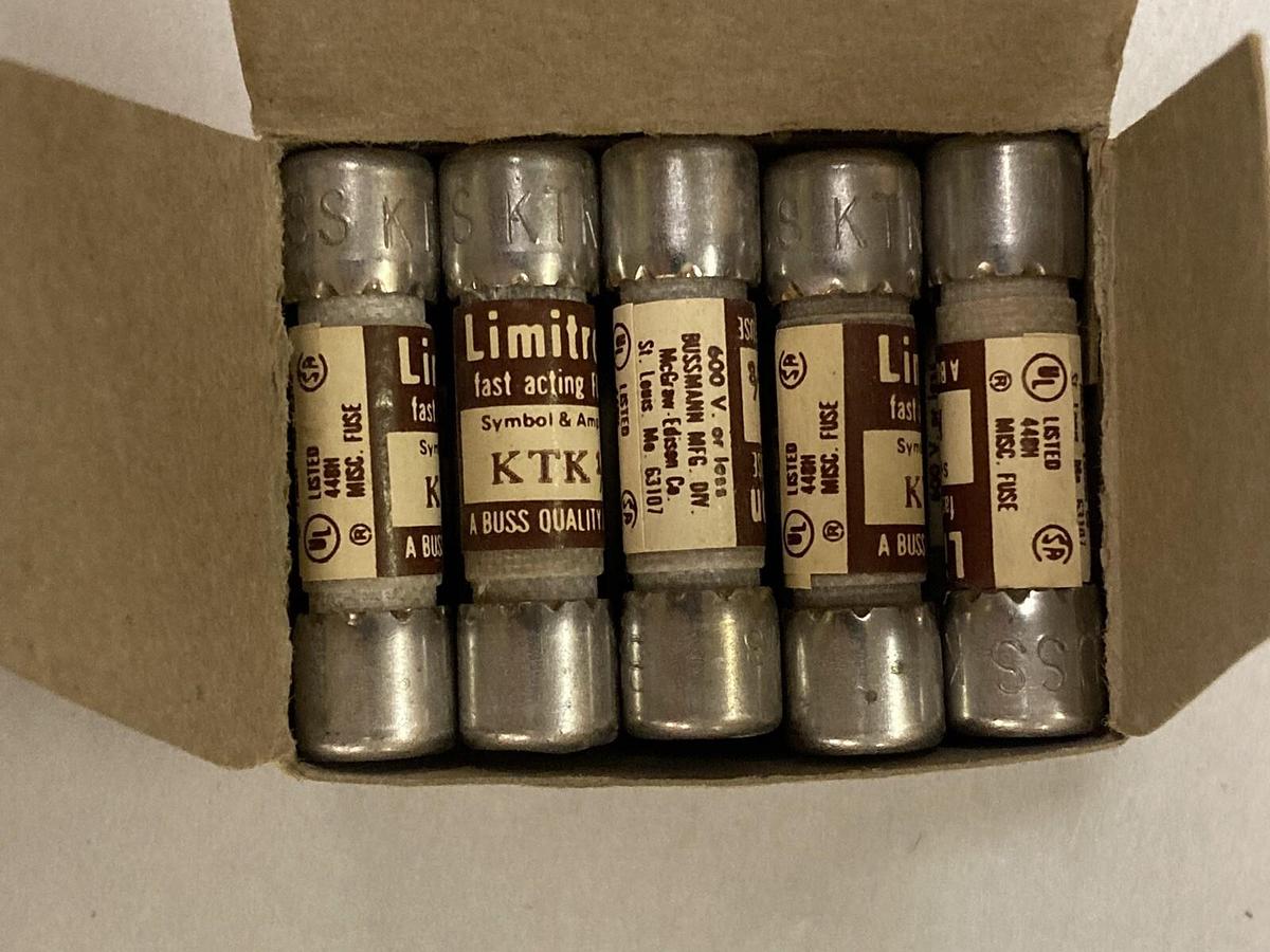 Limitron,KTK 1/8,Amp Fuses  Lot of 10
