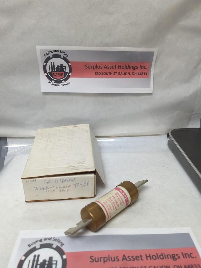 Used GOULD SHAWMUT,TR150R,TRI-ONIC 50 AMP FUSE PRE-OWNED