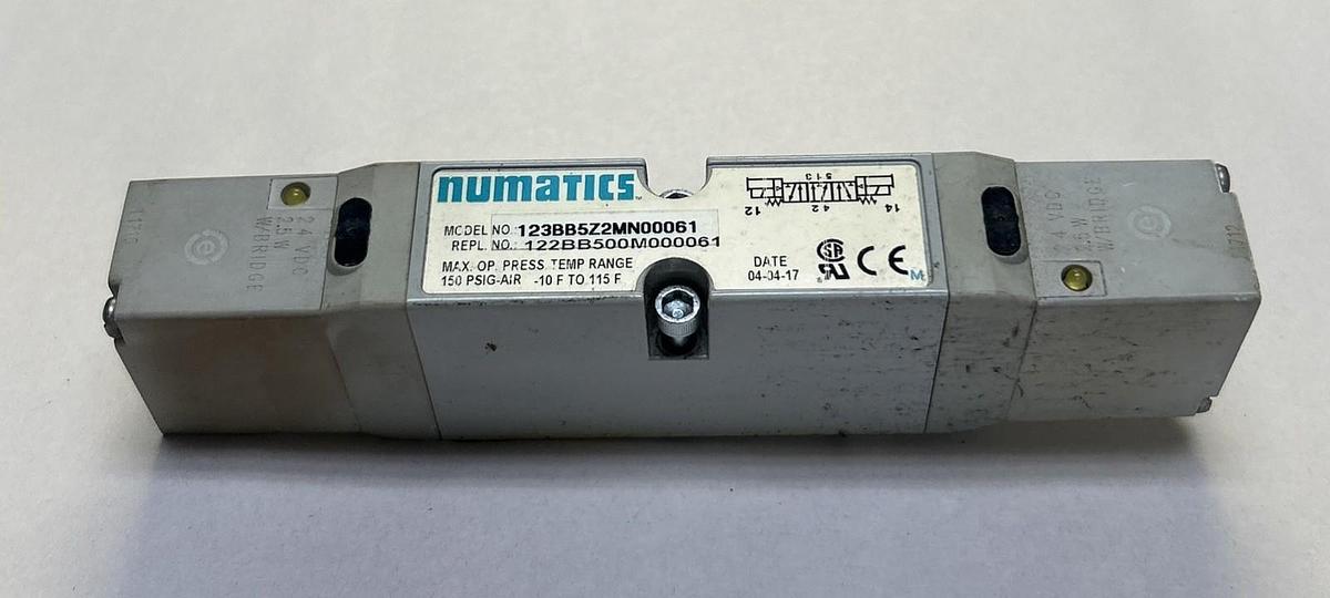 Used NUMATICS,123BB5Z2MN00061,SOLENOID VALVE