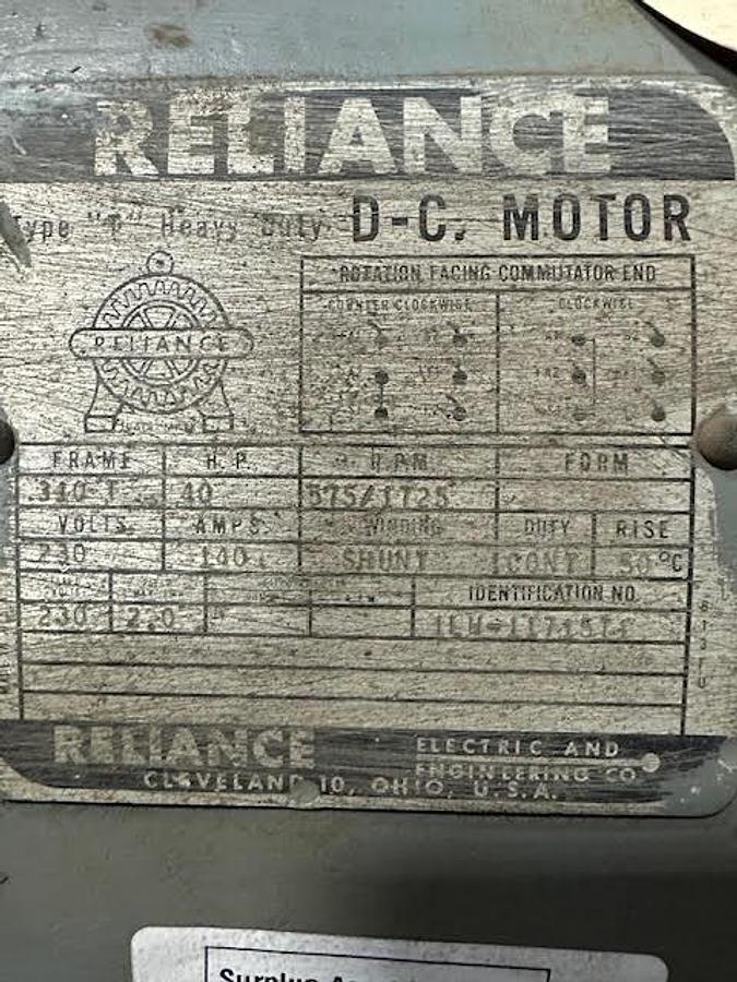 Used Reliance  304T