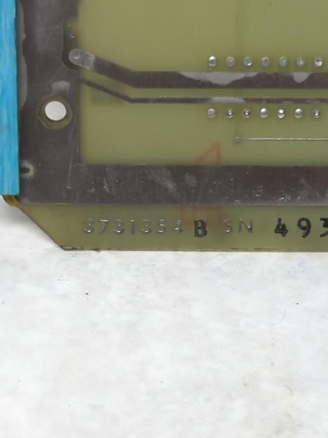 Used BENDIX,3731354B,S5 TAPE READER/PUNCH INTERFACE CIRCUIT BOARD PRE-OWNED