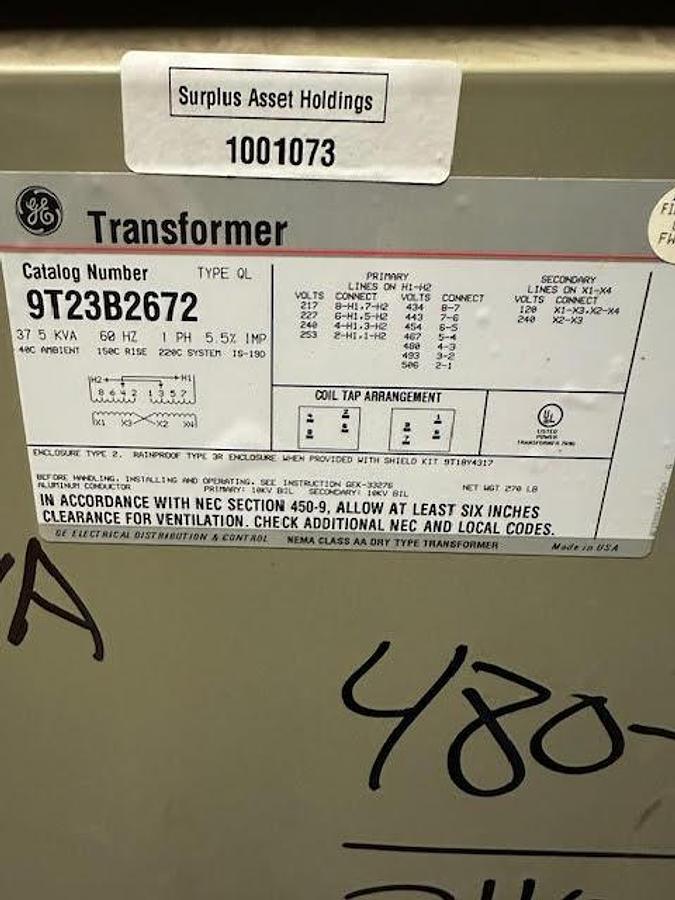 Used GE 37.5