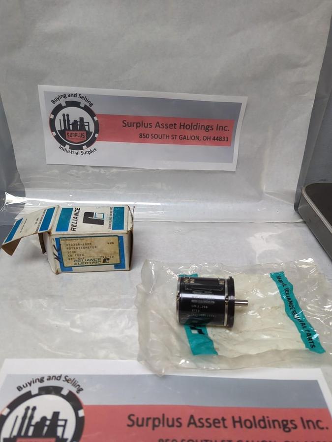 RELIANCE,402388-10RR,POTENTIOMETER NOS