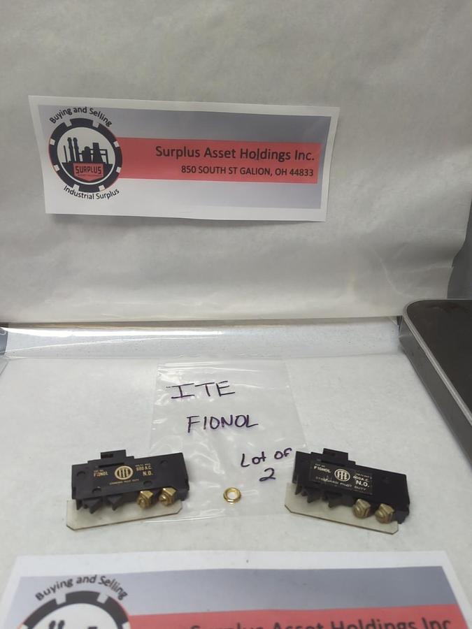 Used ITE,FL0NOL,AUXILIARY INTERLOCK LOT OF 2 PRE-OWNED