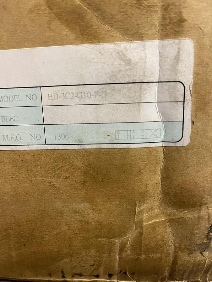 POWER VALVE,HD-3C2-G10-P-D,DIRECTIONAL VALVE