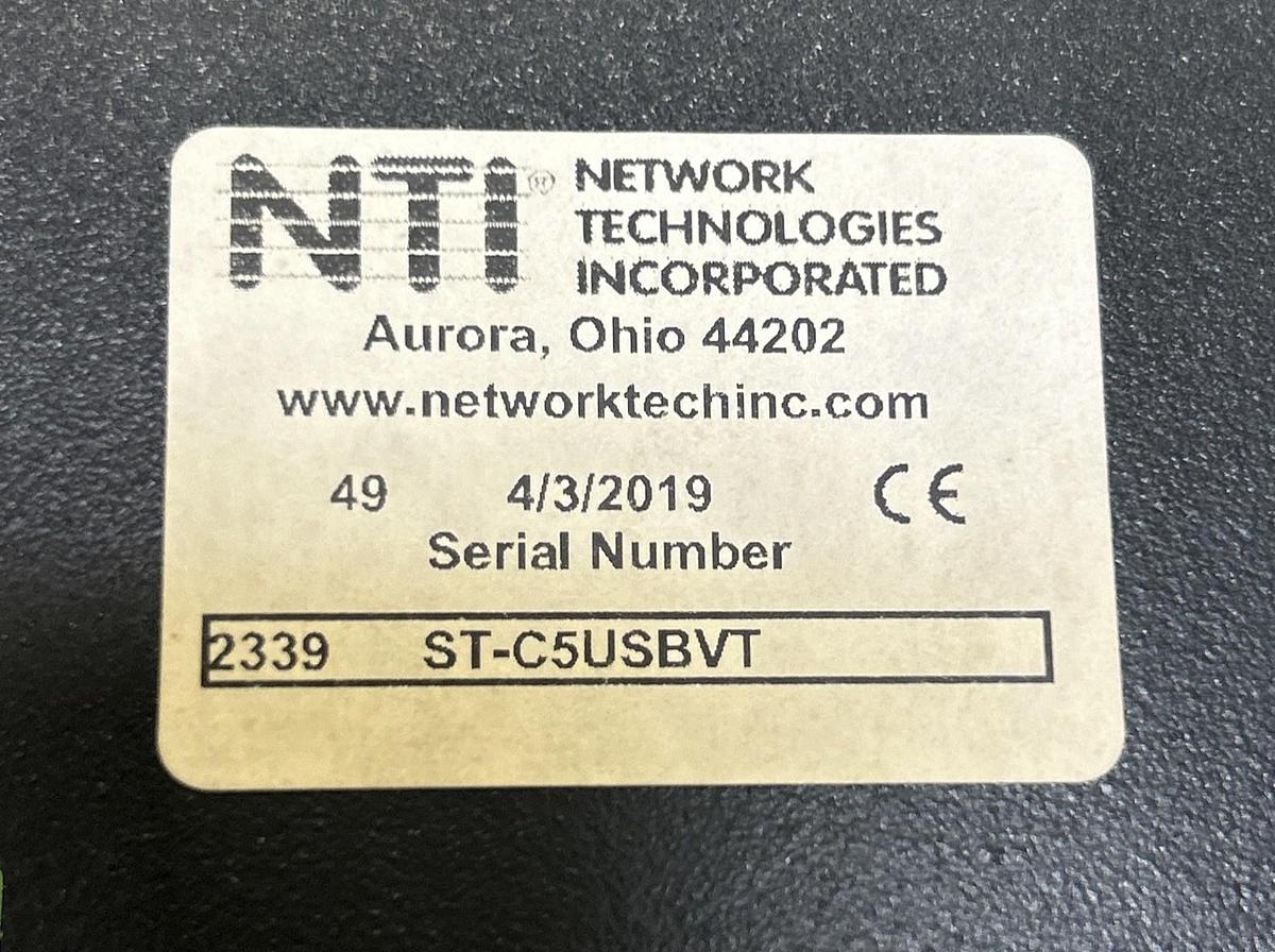 Used NTI,ST-C5USBVT,XTENDEX USB LOCAL UNIT