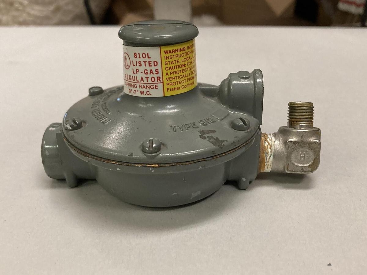 Used Fisher,Type 912,Pressure Reducing Regulator 250PSI