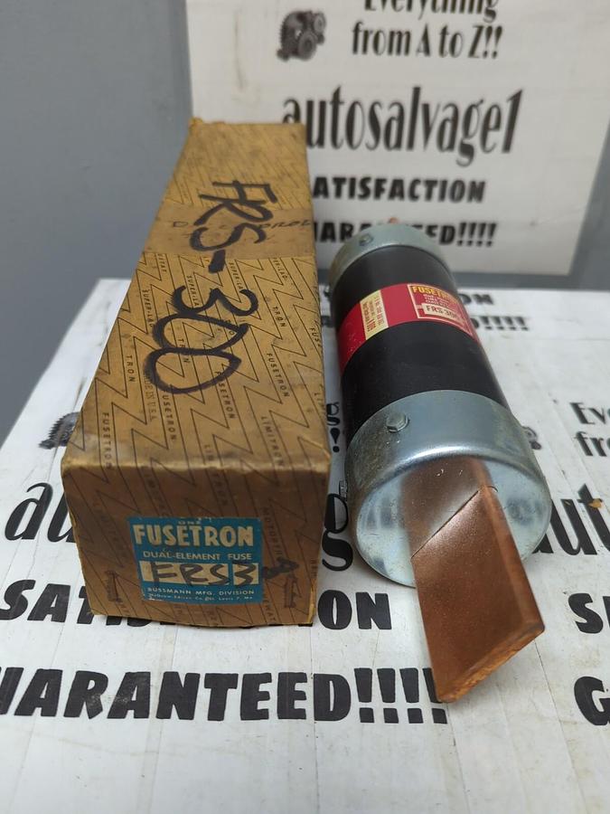 COOPER BUSSMANN,FRS-300,FUSETRON FUSE NOS
