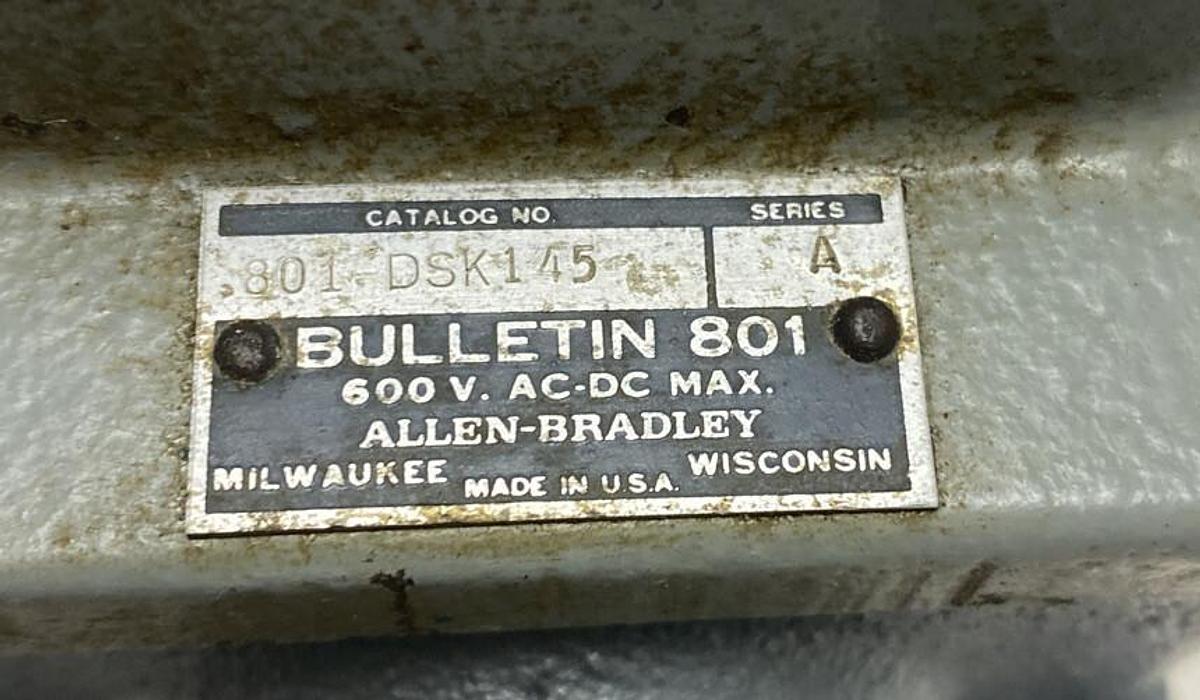 Used Allen-Bradley,DSK145,Limit Switch Series A 600V