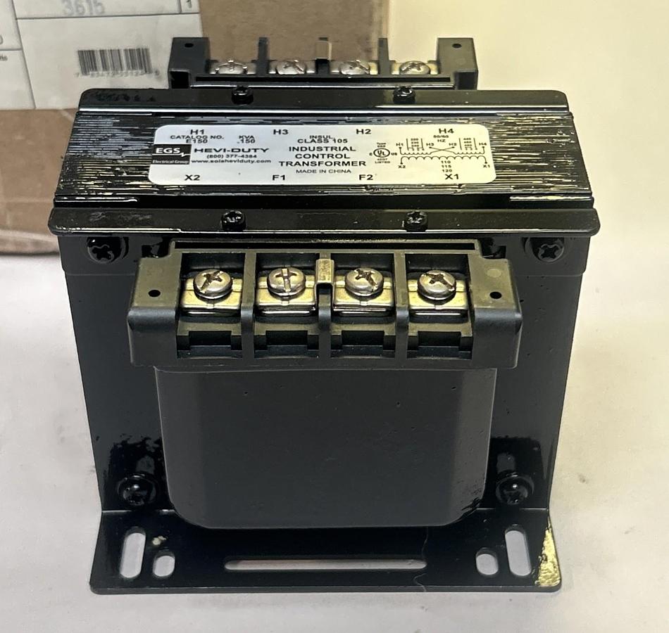 EMERSON SOLA,E150,HEVI-DUTY CONTROL TRANSFORMER .150KVA 50/60HZ NOS