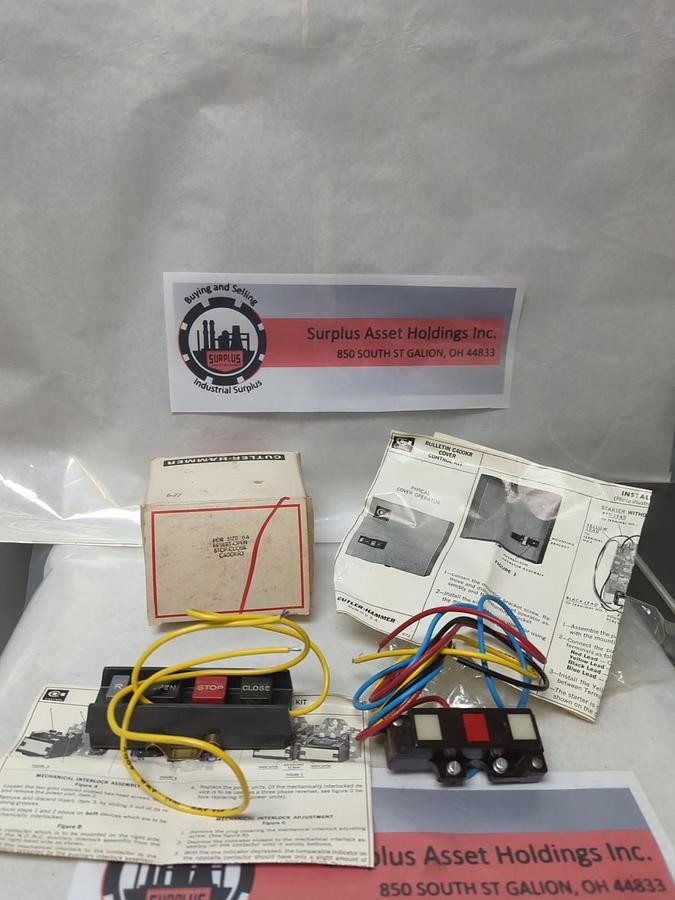 CUTLER-HAMMER,C400KR3,COVER CONTROL RESET-OPEN STOP-CLOSE FOR SIZE 0-4 NOS