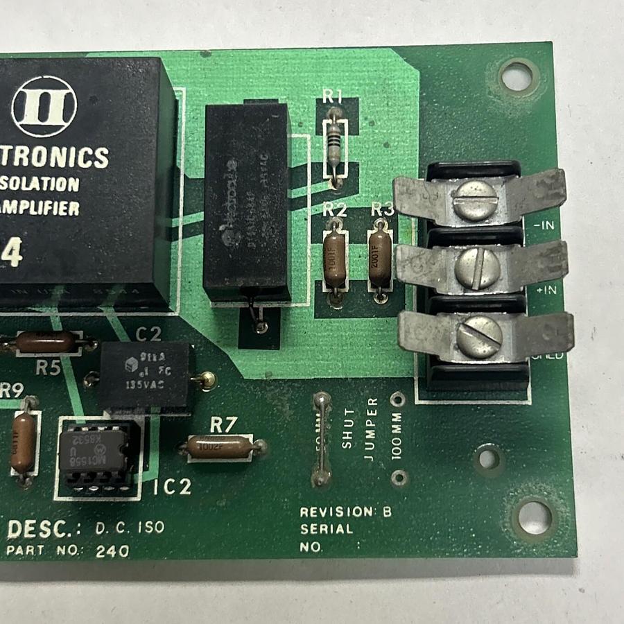 Used MILL EQUIPMENT,240,ISOLATION BOARD