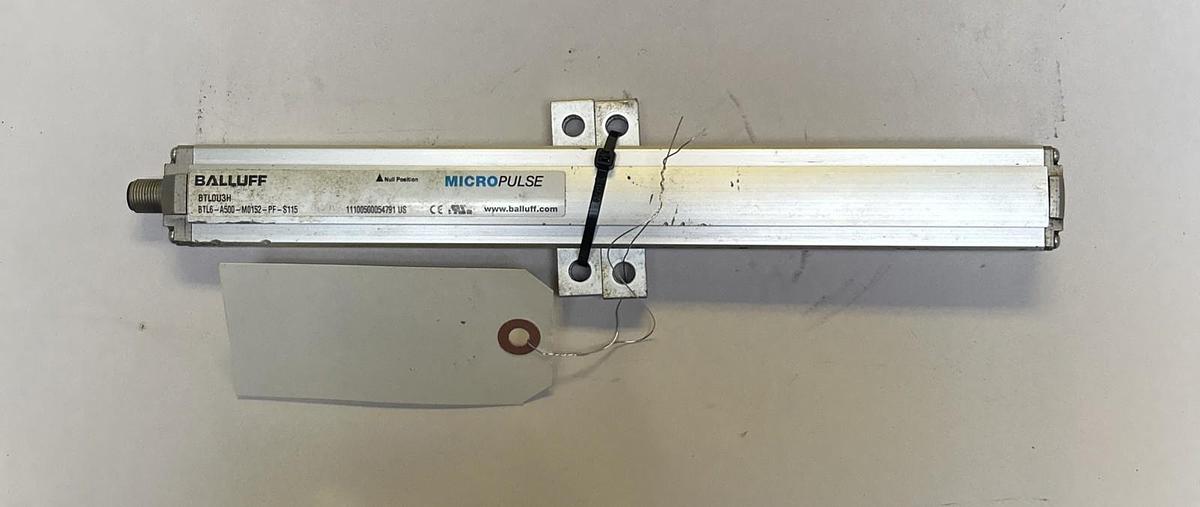 Used BALLUFF,BTL6-A500-M0152-PF-S115,MAGNETOSTRICTIVE POSITION SENSOR