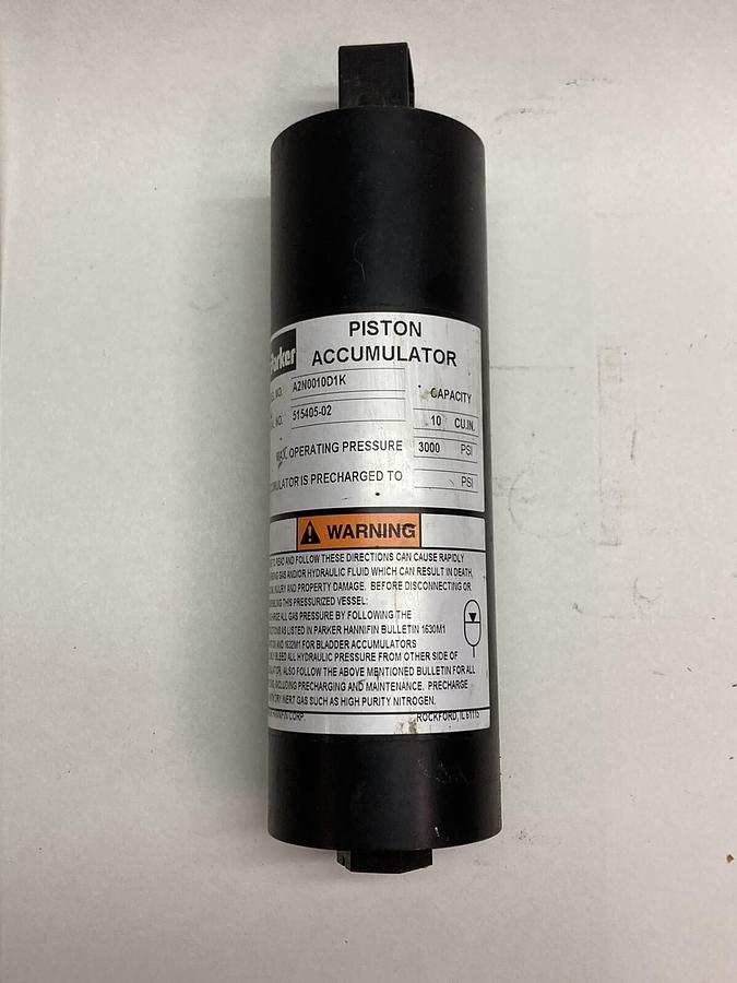 Parker,A2N0010D1K,Piston Accumulator 3000 PSI