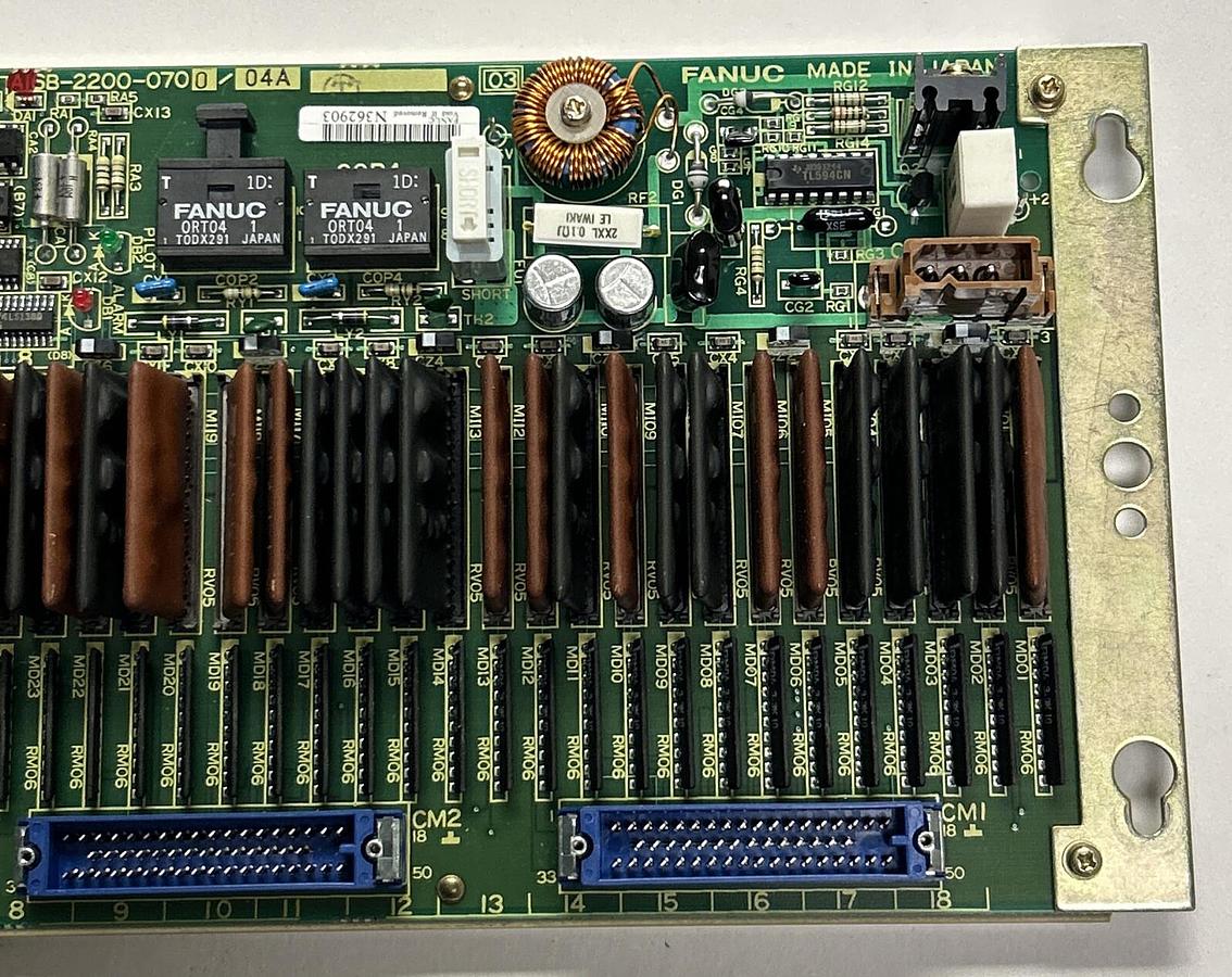 Used FANUC,A16B-2200-0700/A16B-2200-0700/04A, OP PANEL BOARD