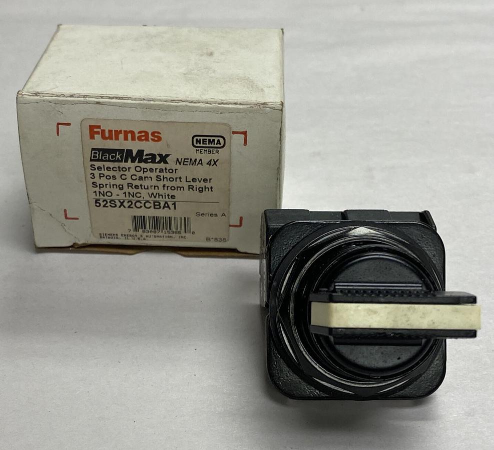 Furnas,52SX2CCBA1,Selector Switch 3 Position NOS