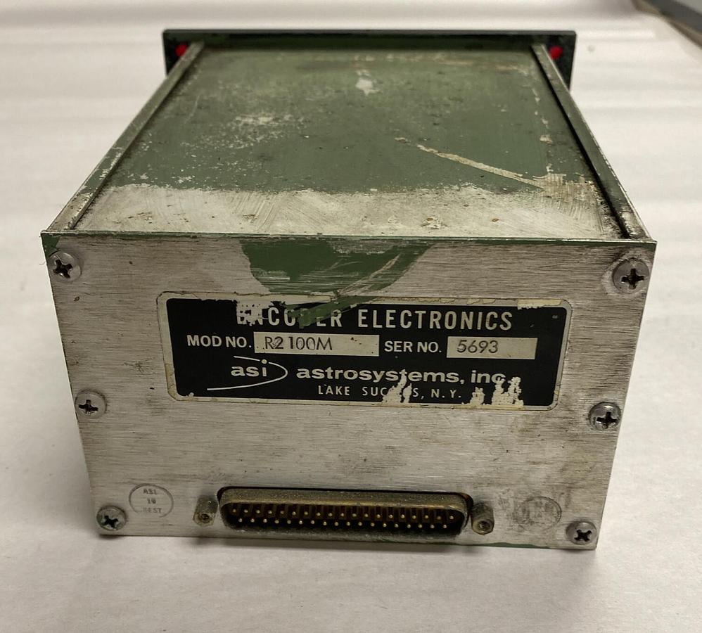 Used ASI Astrosystems Inc,Model R2100M,Encoder Electronics