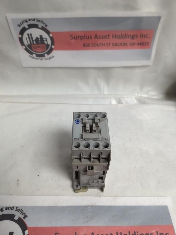 Used ALLEN BRADLEY,100-C09Z*10,CONTACTOR PRE-OWNED