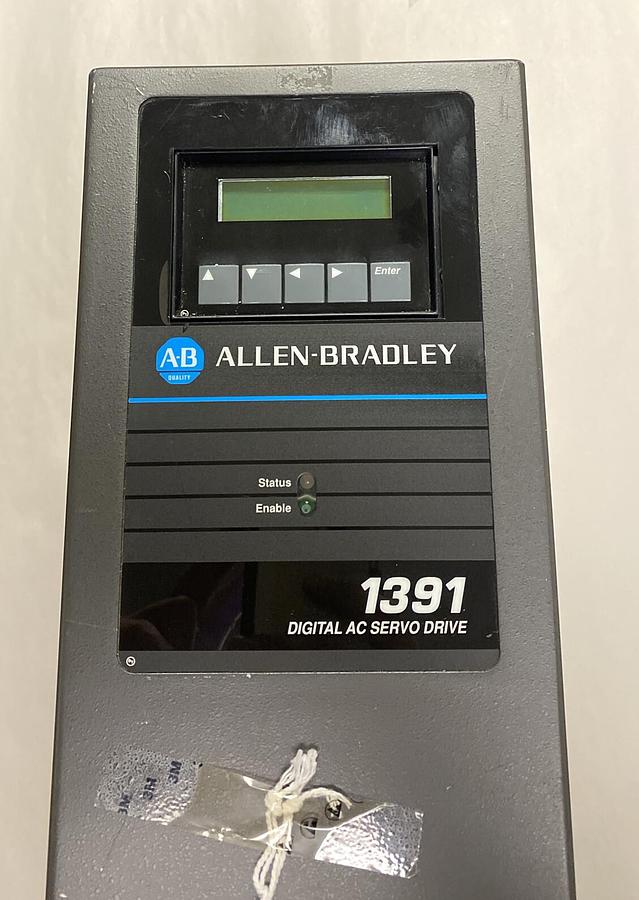 Used ALLEN BRADLEY,1391-DES22-DI-AQB,SER D SERVO CONTROLLER REFURBISHED