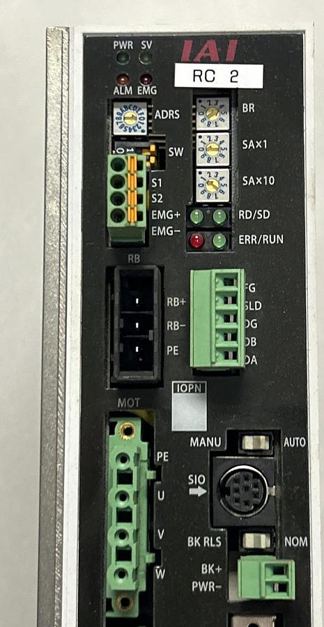 Used IAI,SCON-C-150I-CC-0-2,LINEAR SERVO ACTUATOR POSITION CONTROLLER