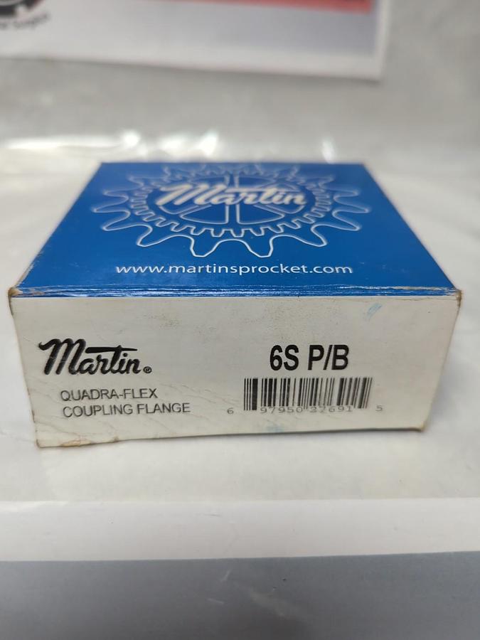 MARTIN,6S P/B,QUADRA-FLEX COUPLING FLANGE NOS