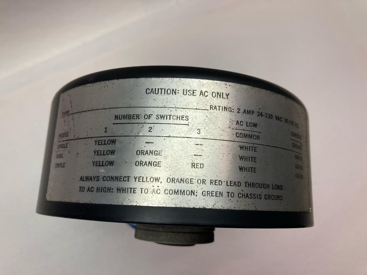 ITT,Type 100A 2000MWP,Pump Gauge Diaphragm 316L