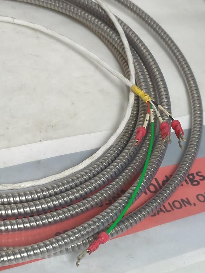 Used AMPHENOL,AN-3057-4,3-PIN CONNECTOR WITH 26363-15 CABLE PRE-OWNED